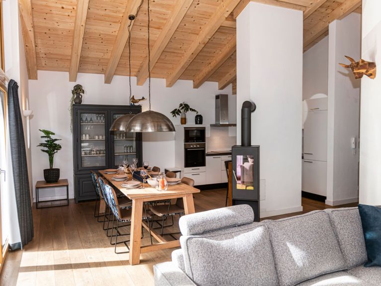 Appartement Kaprun Glacier Estate Penthouse met sauna