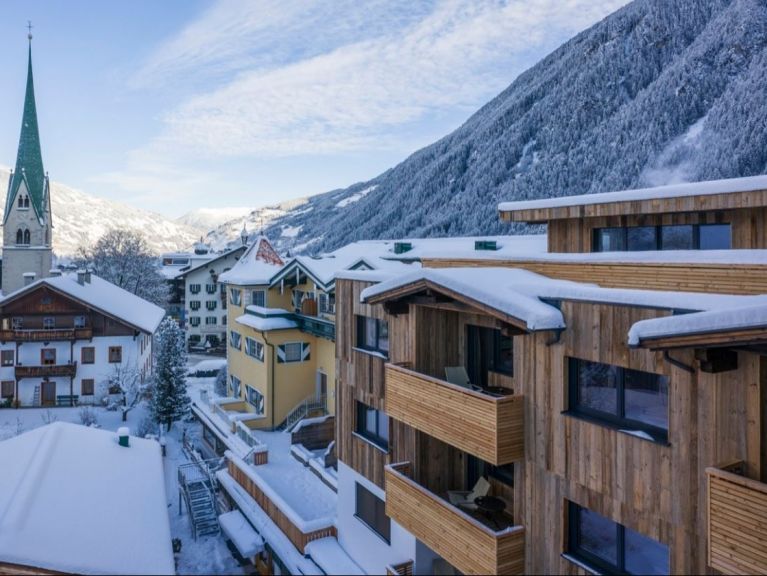 Appartement Postresidenz Grünberg met privé-infrarood cabine
