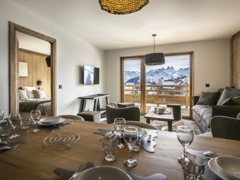 Chalet-appartement Le Caprice Blanc met cabine