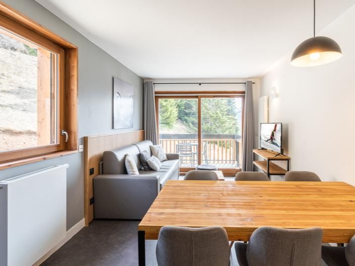 Appartement Résidence Les Écrins d’Auris met slaaphoek