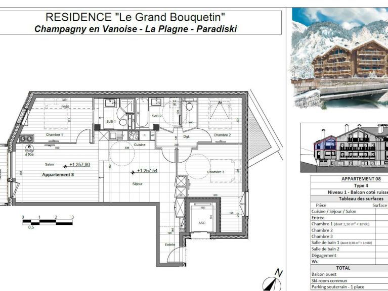 Appartement Residence Le Grand Bouquetin