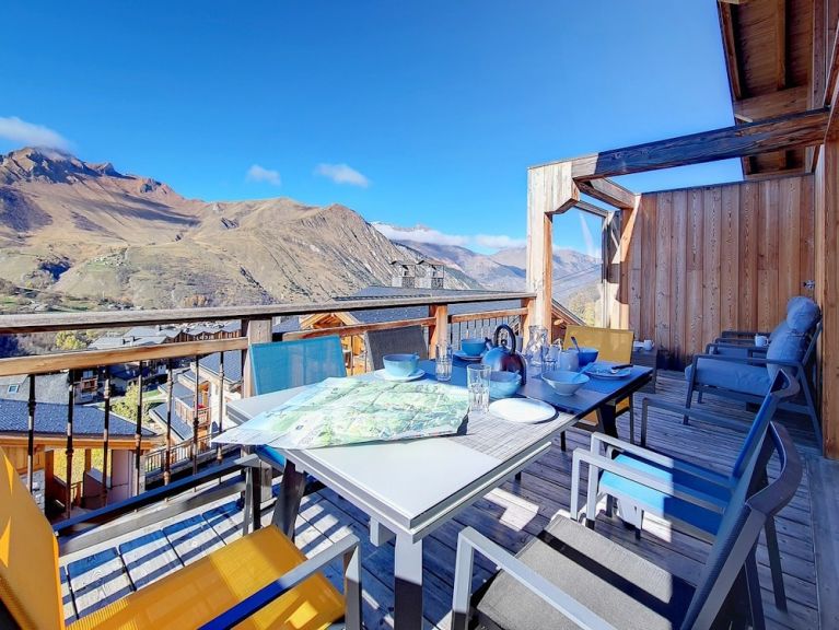 Chalet Caseblanche Litote met open haard en sauna