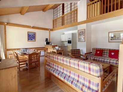 Appartement Résidence Le Hors Piste met mezzanine-2