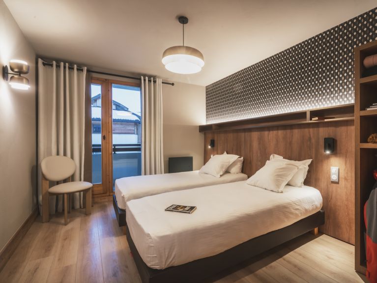 Chalet-appartement Montagnettes Oxalys met open haard