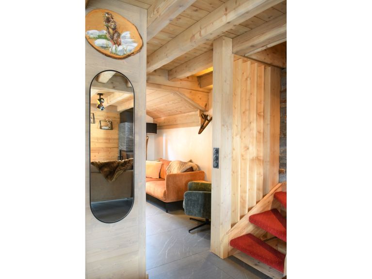 Chalet Le Hameau des Marmottes met familiekamer en sauna