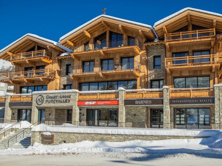 Chalet-appartement Lodge PureValley met privé buitensauna