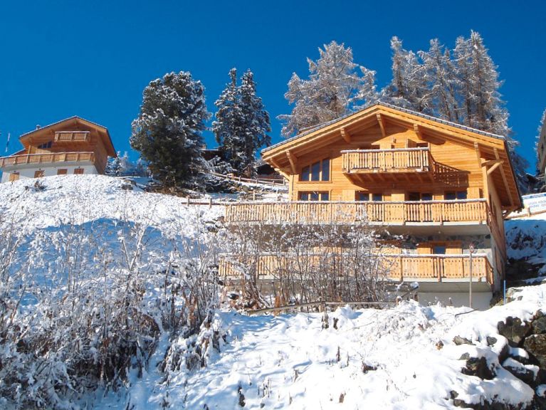 Chalet Paradis des 4 Vallees met privé-sauna en whirlpool