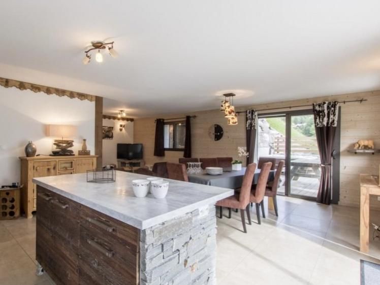Appartement La Belette met buiten-whirlpool