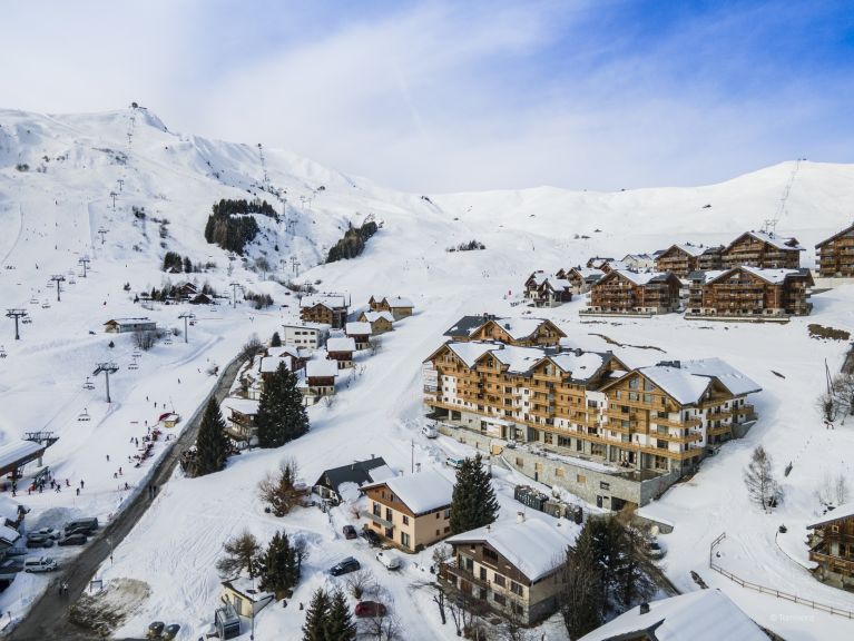 Chalet-appartement Le Caprice Blanc met cabine