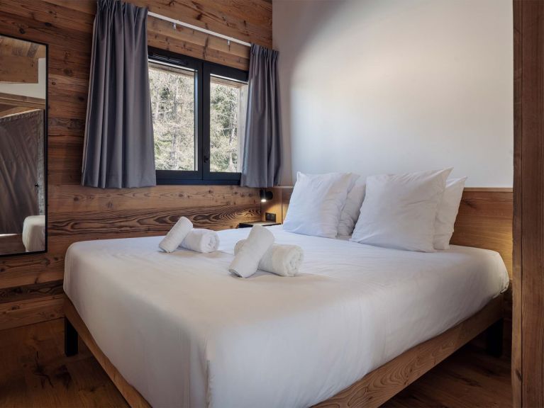Appartement Résidence L'Orée du Bois met whirlpool