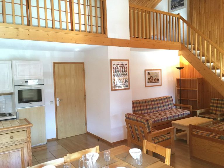 Appartement Résidence Le Hors Piste met mezzanine