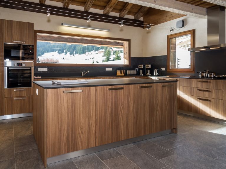 Chalet Les Bucherons met buiten-whirlpool