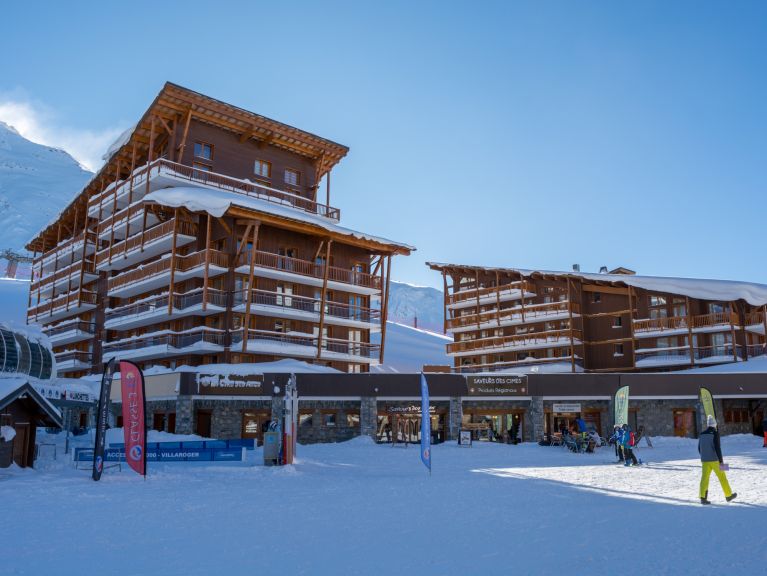 Chalet-appartement La Cime des Arcs met cabine