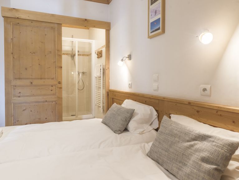 Chalet-appartement Dame Blanche met cabine en open haard