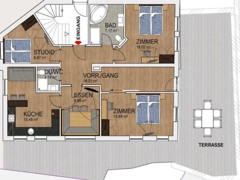 Appartement Haus Sonnenstein