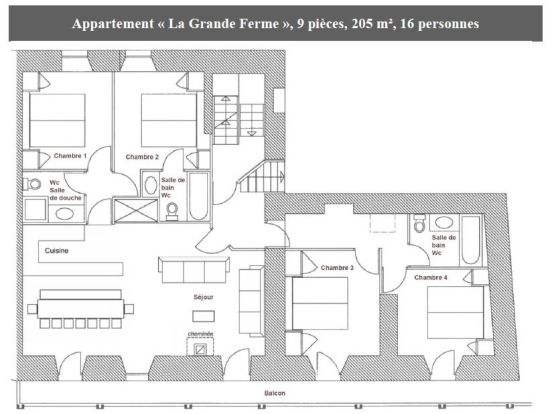 Chalet-appartement Les Champs du Pont-17