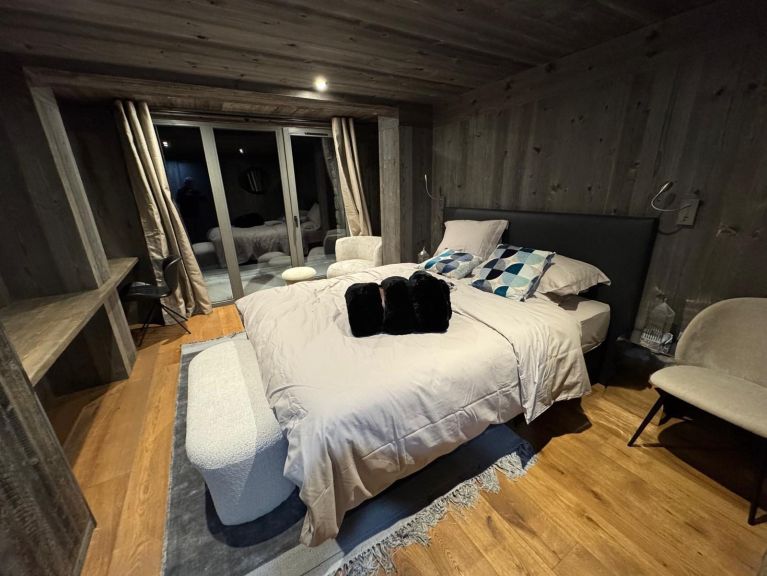 Chalet De Vallandry Masara met buiten-whirlpool en sauna