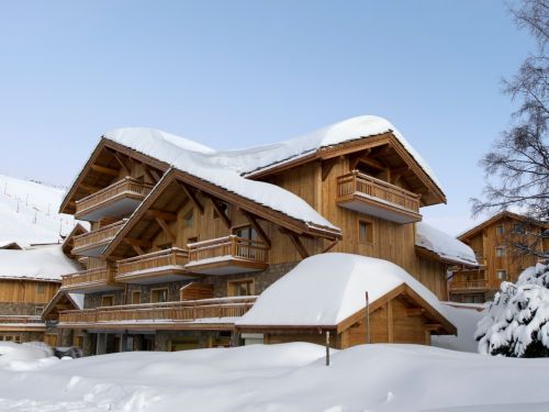 Chalet-appartement CGH Le Cristal de l'Alpe met cabine - 4-6 personen
