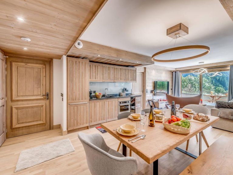 Appartement Résidence Les Nouveaux Alpages met privé whirlpool