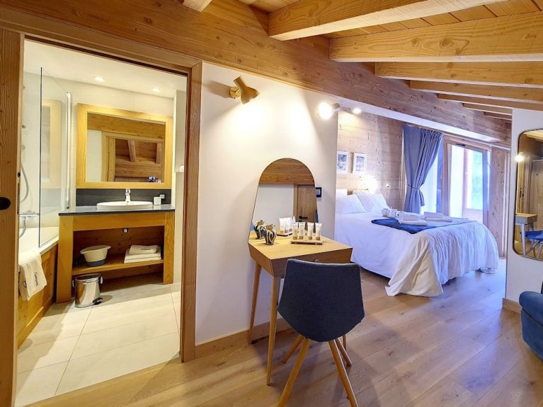 Chalet Caseblanche Cachette met houtkachel