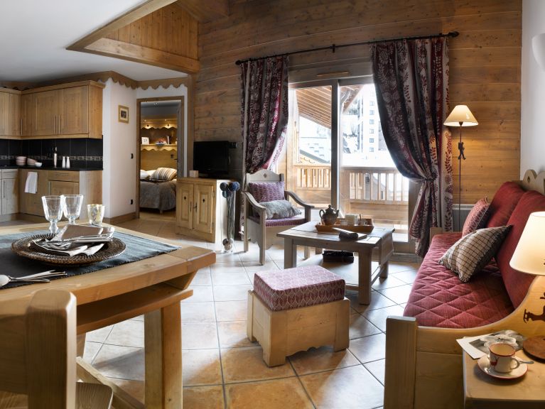 Chalet-appartement CGH Résidence Les Clarines met cabine
