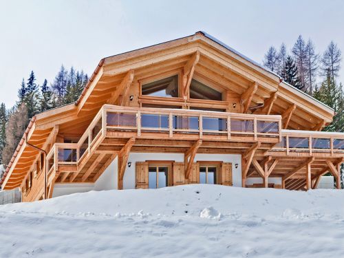 Chalet Flocon de Neige met sauna en buiten-whirlpool - 12-16 personen in La Tzoumaz - Les Quatre Vallées, Zwitserland foto 6310443