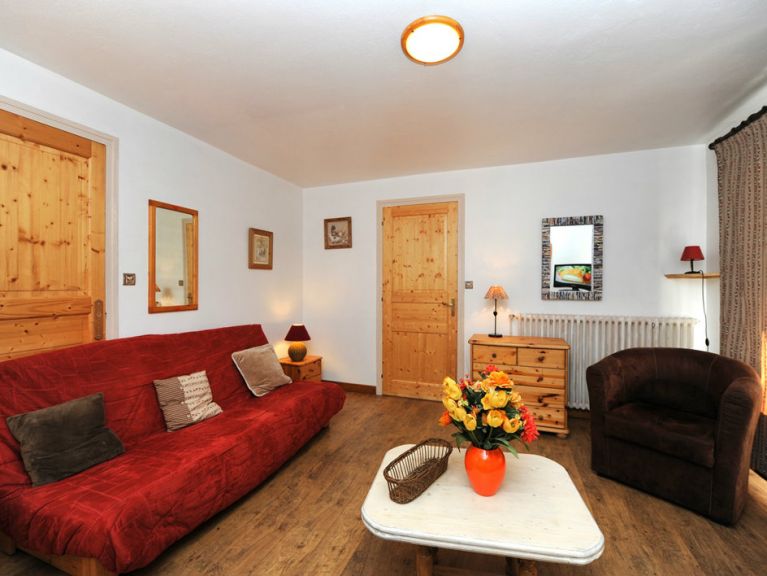 Chalet-appartement Le Genepi combinatie 4 + 6-8 persoons appartement