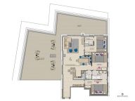 Appartement Postresidenz Penthouse met privé-sauna-10