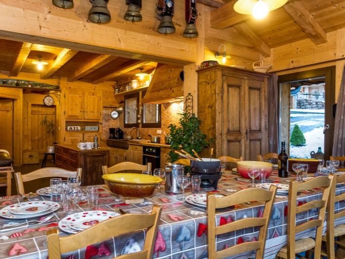Chalet Vuargnes met privé-sauna en zwembad