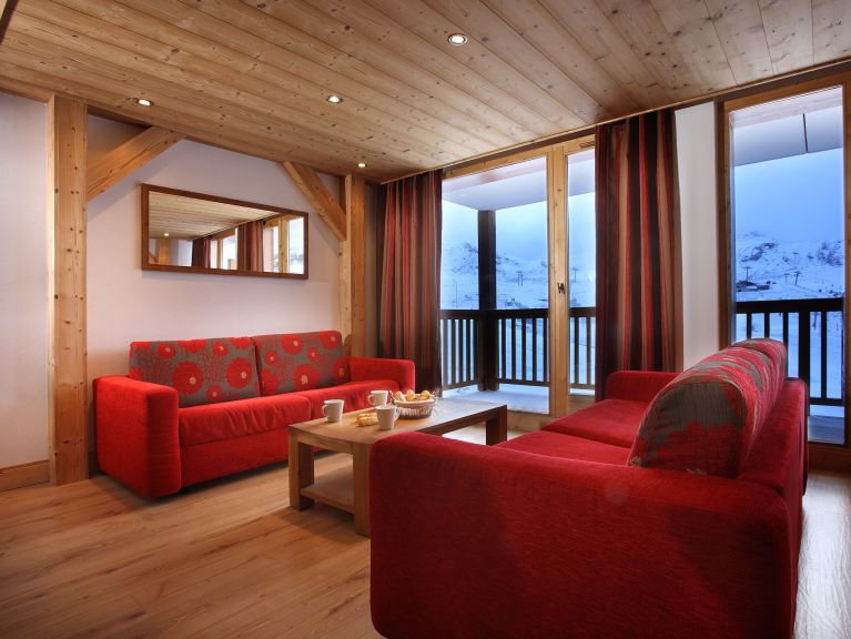 Chalet-appartement La Cime des Arcs met cabine