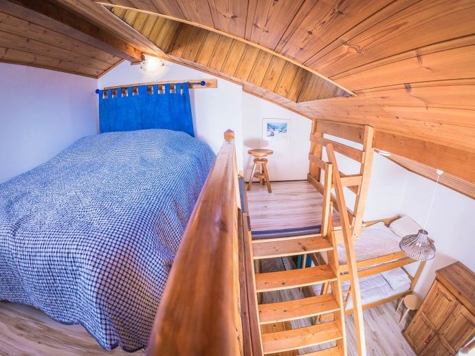 Chalet La Couqueille met buiten-whirlpool