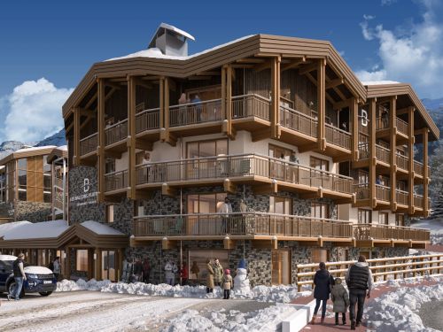 Chalet-appartement Les Balcons Platinium Val Cenis - 2-4 personen in Val Cenis - Val Cenis Vanoise, Frankrijk foto 8841247