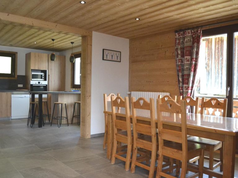 Chalet-appartement Pensée des Alpes combinatie