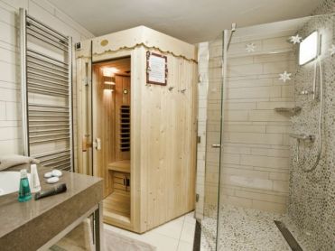Sauna binnen wintersport