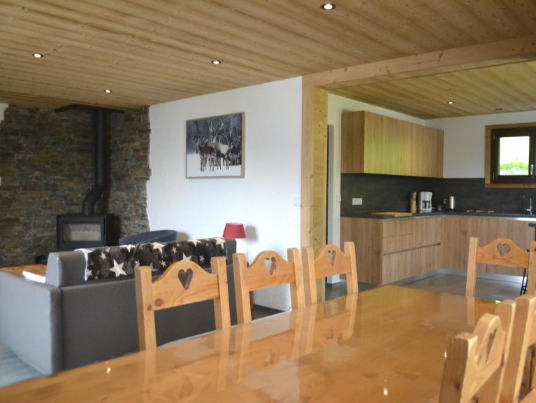 Chalet-appartement Pensée des Alpes combinatie