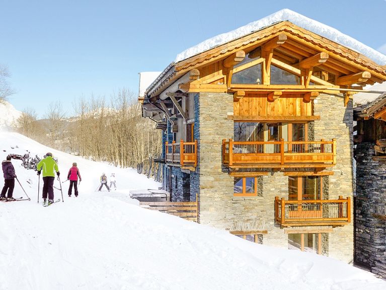 Chalet Le Pré combinatie Suzette + Rene, met 2 sauna's en 2 buiten-whirlpools