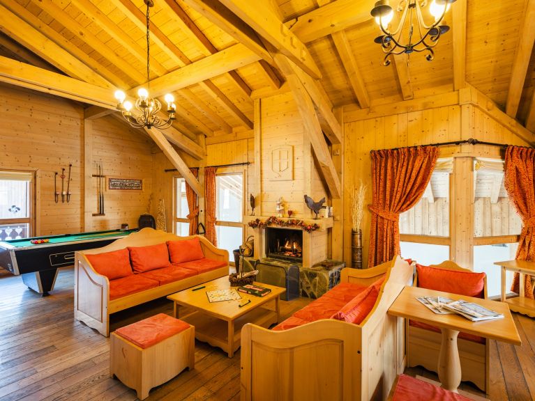 Chalet-appartement Résidence Les Fermes de Samoëns met slaaphoek