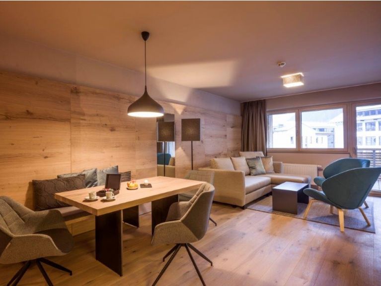 Appartement Postresidenz Grünberg met privé-infrarood cabine
