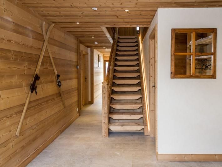 Chalet Les Bucherons met buiten-whirlpool