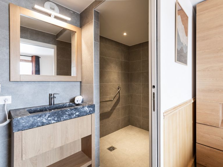 Chalet-appartement Le Val Chavière met sauna