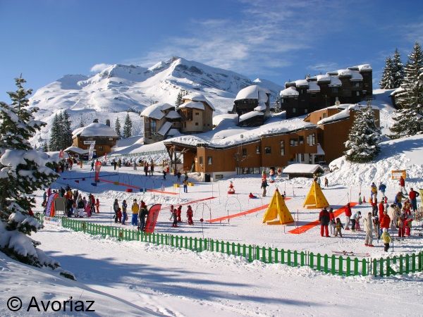 Skidorp Meest sneeuwzekere wintersportdorp van Les Portes du Soleil-1