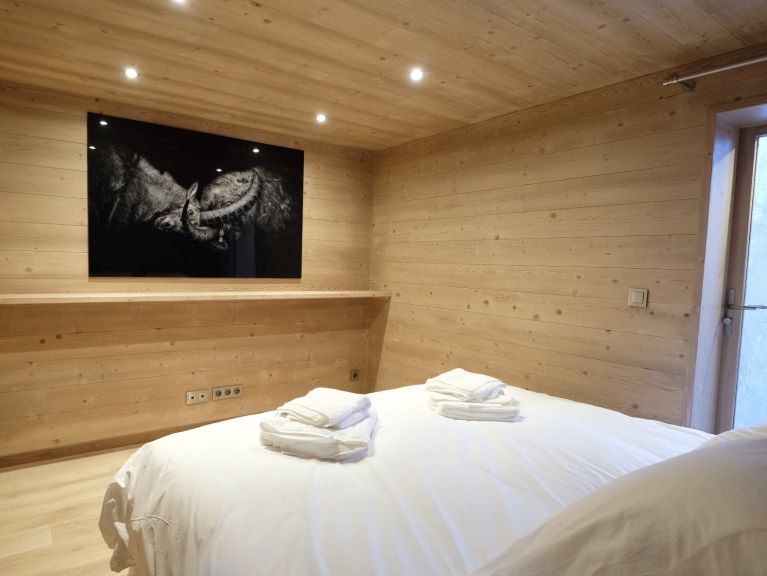 Chalet De Vallandry Nowen met sauna en buiten whirlpool