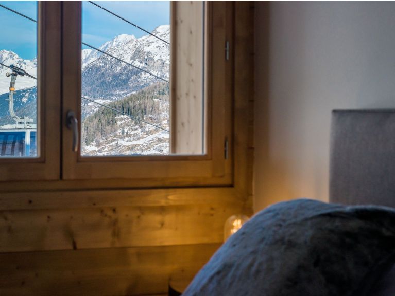Appartement Lodge des Neiges met cabine
