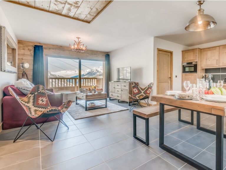 Appartement Lodge des Neiges met cabine