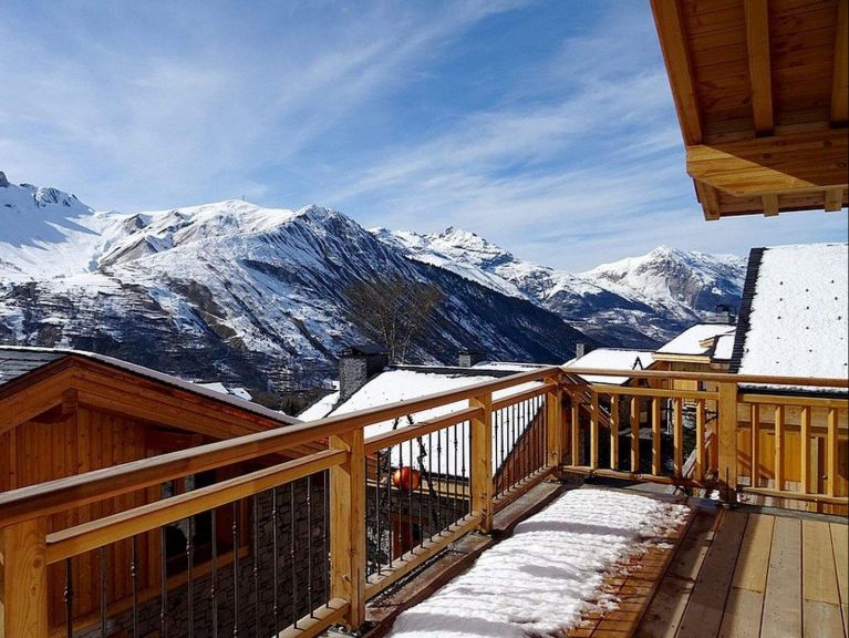 Chalet Caseblanche Peak à Vue met open haard