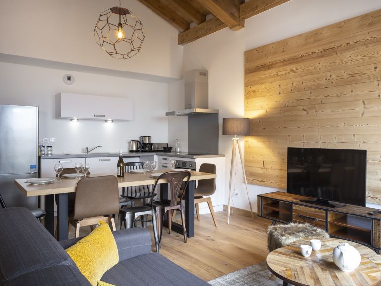 Chalet-appartement Le Diamant des neiges Bergzicht