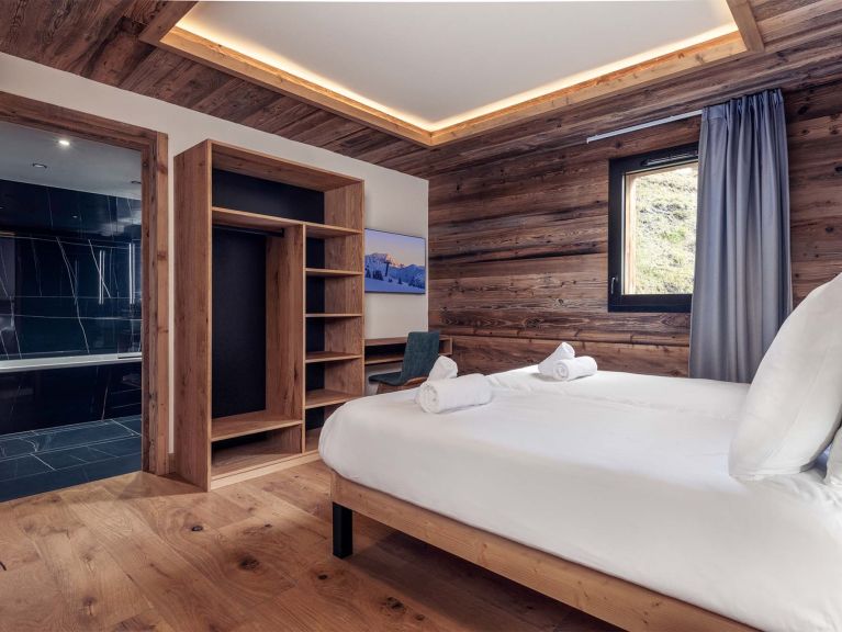 Appartement Résidence L'Orée du Bois met buiten-whirlpool