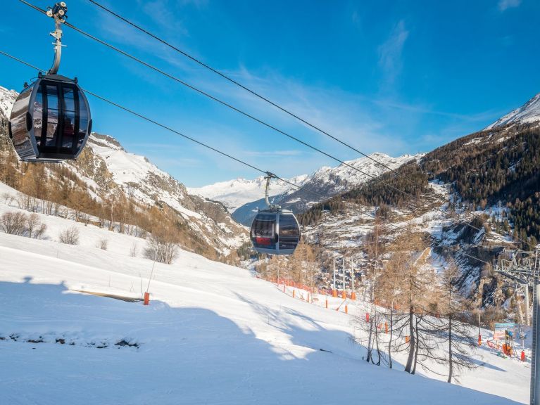 Appartement Lodge des Neiges met cabine