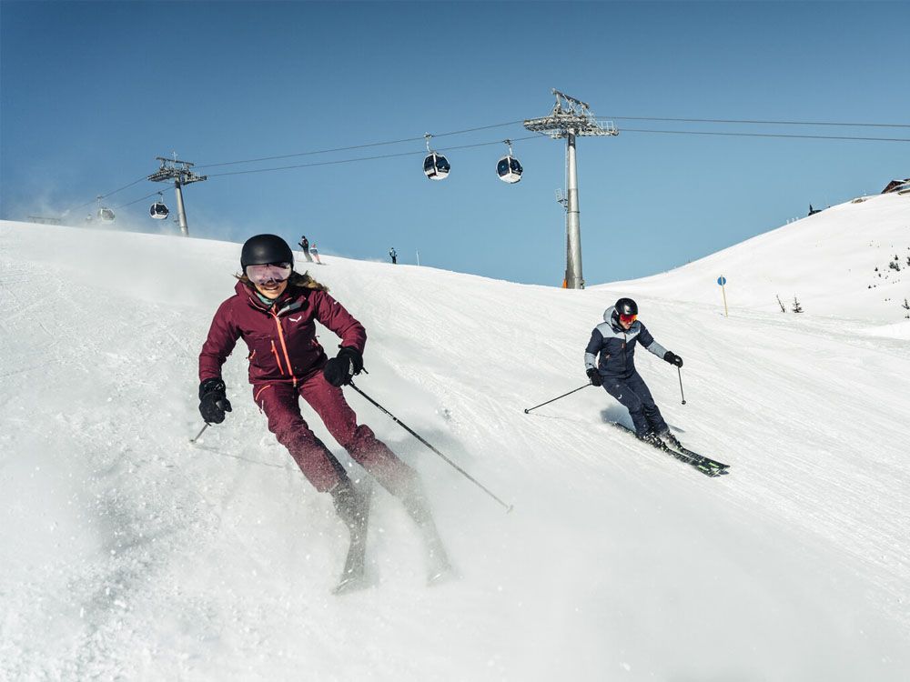 First tracks