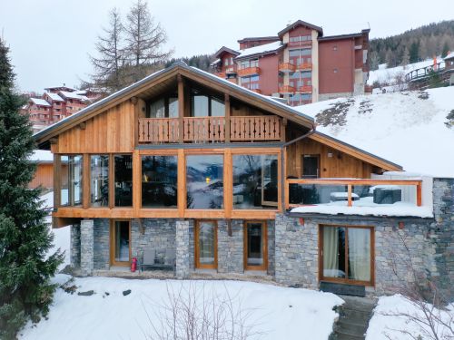 Chalet De Vallandry Nowen met sauna en buiten whirlpool - 11 personen